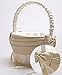 Vivivalue Flower Girl Basket Wedding Collection Traditional Ivory
