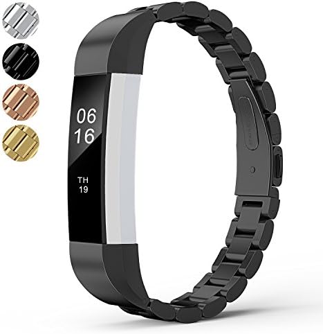 Replacement for Fitbit Alta HR Bands Adustable Steel Stainless Accessory Competible Fitbit Alta Smartwatch Fitness Tracker Small Large for Men & Women Alta Wristbans