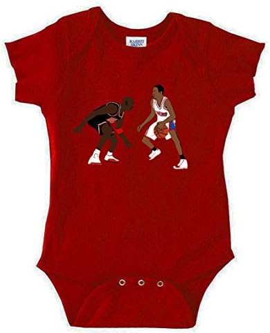 WB SHIRTS RED Philadelphia Iverson The Crossover Baby 1 Piece