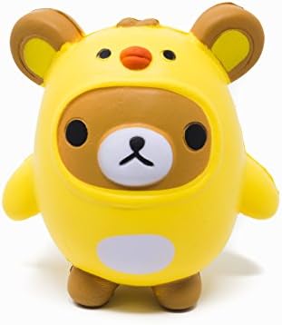 NUOVERA Squishies Stress Reliever Cream Scented Slow Rising Squeezing Hand Wrist Toy (Bear with Cosplay)