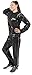 Planet Fitness Full Body Sauna Sweat Suit for Weight Loss & Exercise with Antimicrobial Microban Technology for Men and Women, XL/XXL