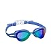 ROTERDON Swim Goggles, Anti Fog UV Protection No Leaking Swimming Goggles for Men Women Adult Youth Kids (Blue 7001)