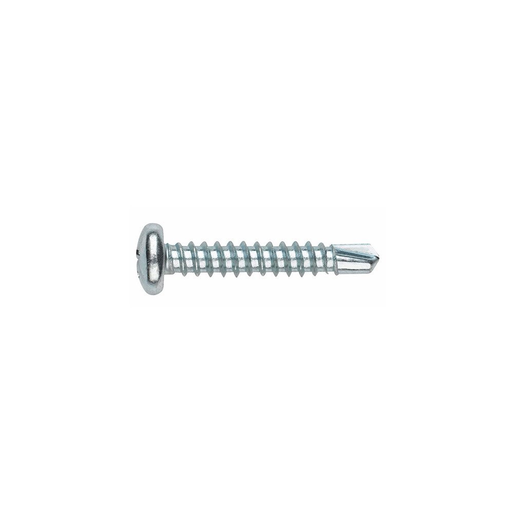 Index abr4819 – Screw Tip Drill Bit DIN 7504-n Raised Head Phillips Zinc Plated 4.8 x 19
