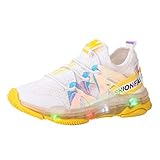 Toddler Kids LED Shoes Light up Flashing Sneakers for Boys Girls Casual Comfortable Mesh Sport Running Sneakers