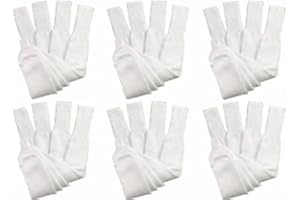 C&A COLLECTION White Tube Socks, Cotton Sports Socks, 10x13, 24 Pair