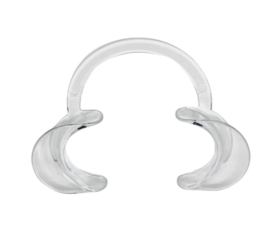 Kiara World Medium Mouth Lip Opener Teeth Whitening Dental Oral Cheek Flexible Retractor C Shape/Mouthguard Challenge Game