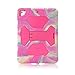 ACEGUARDER iPad Pro 9.7 Case Protective Kids Shockproof Impact Resistant Cases Covers with Screen Protector for Apple 9.7 Pro Case (2016)—Fit for 2017/2018 Model New iPad 9.7 inch (PinkCamo/Rose)
