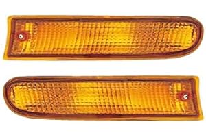 AM AUTOPARTS Parking Turn Signal Directional Light Lamp Pair Set for 96-97 Toyota Rav4 Rav 4