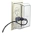 Baby Safety Electrical Outlet Cover - Duplex Style (single screw type) - Medium Cover