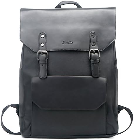 black leather college bags