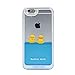 JLTL iPhone 6 Plus Case,Creative Design Liquid Floating Rubber Duck Hard Case for Apple iPhone 6 Plus 5.5 inch-Design B