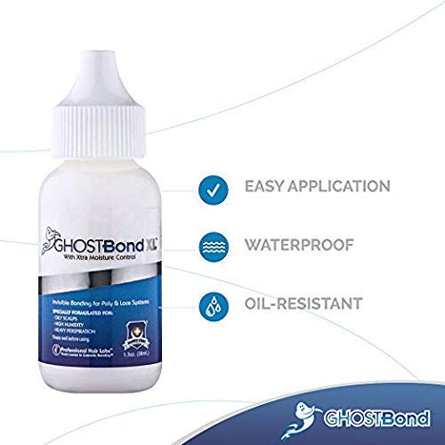 image for Ghost Bond 1.3 oz Adhesive with Beauty 1st ELITE Kit Brush, Comb, and 