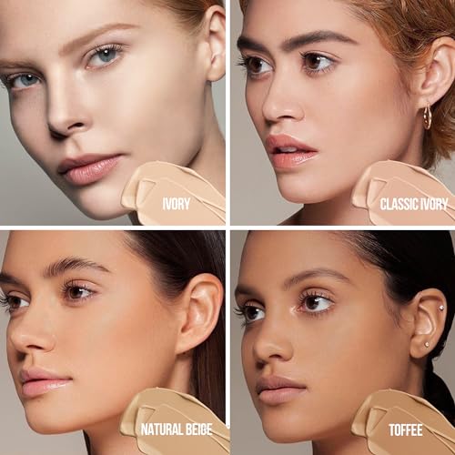 FV Waterproof Makeup Foundation Matte Finish Long Lasting Medium Coverage for Oily and Combination Skin Light Texture Makeup Foundation 30g Beige | Mattifying for Oily Skin, Minimizes Pores for a Flawless Complexion, Includes Oil Control, 30g