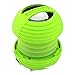 XBOOM Mini Portable Capsule Speaker with Rechargeable Battery and Enhanced Bass+ Resonator - Green
