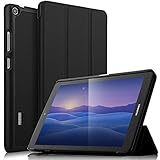 IVSO Case for Huawei MediaPad T3 7.0- Ultra Lightweight Slim Smart Cover Case-Will only fit Huawei MediaPad T3 7.0 inch Tablet (Black)