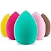 Gedone 5 Pcs Makeup Sponge Set Beauty Foundation Blending Sponge, Flawless for Liquid, Cream, and Powder, Multi-colored Makeup Sponges