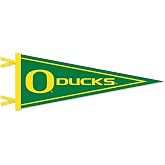 Oregon Ducks Wool Felt Pennant - 9" x 24"