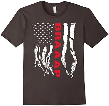 Men's Braaap Shirt - Braap Motorcycle T-shirt, Motocross Shirts Large Asphalt