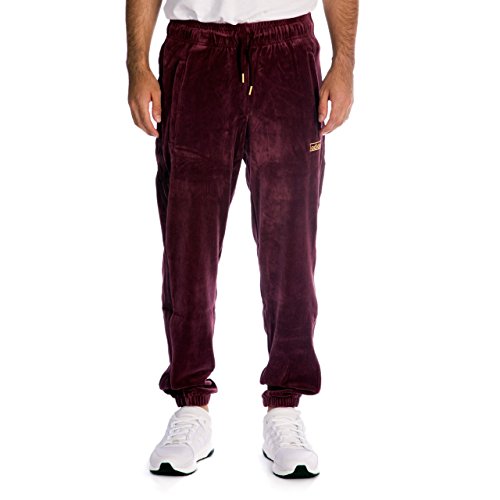 Adidas Originals Velour Men's Sweat Pants Maroon ay9231