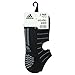 adidas Womens Studio 2-Pack Super No Show Sock, Black/Onix, One Size