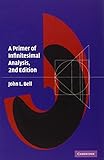 A Primer of Infinitesimal Analysis cover