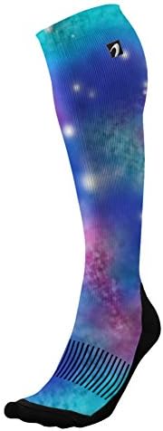Designer Compression Socks Graduated for Performance and Recovery by Acel (Cosmo, L)