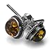 Sterling Silver Amber Classic Round Stud Earrings