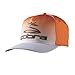 Cobra Tour Fade Cap, White/Vibrant Orange, Large/X-Large
