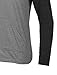 OLLIN1 Mens Long Sleeve Color Block Raglan Shirt with Hoodie