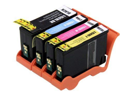 PerfectPrint Compatible Ink Cartridge Replacement for Lexmark S315 S515 PRO715 PRO915 No.150 XL (Black/Cyan/Magenta/Yellow, 4-pack)
