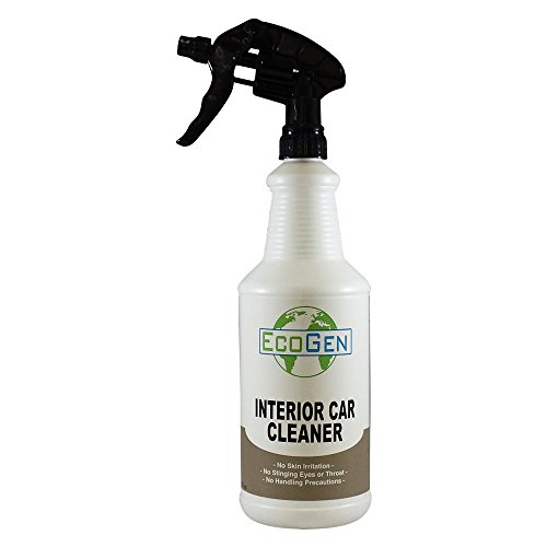 EcoGen ECOINT-SCS Interior Car Cleaner, Unscented, 32 oz Trigger Spray (Case of 6)