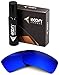 Polarized Ikon Replacement Lenses for Oakley Gascan Sunglasses - Deep Blue Mirror