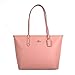 Coach Crossgrain Leather City Zip Tote F57522 Blush Pink