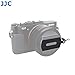 JJC Deluxe Nappa Leather Lens Cap Keeper Sticker with String for Sony RX1R II RX1R RX1 Compact Camera Lens Cap Anti-lost