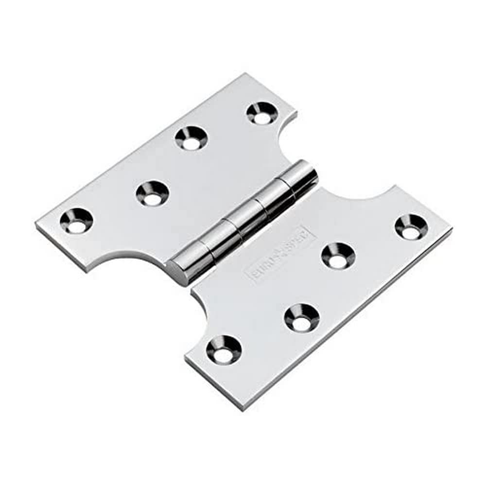 102 X 102 X 4MM Parliament Hinge C/W Screws (Pair)