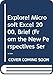 Explore! Microsoft Excel 2000, Brief (From the New Perspectives Series) by 