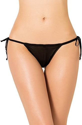 Sexy Black Red Thong with Beautiful Floral Rear Knickers G String Size 8 10 12 14 16 18 20 Plus Strappy
