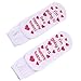 Labor Delivery Inspiration Hospital Non Skid Push Socks for Maternity Pregnancy (Pink 2)
