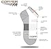 Copper Fit Women's Performance Sport Cushion Low Cut Socks (4 pair) Shoe Size 4-10