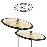 Cymbomute 16/17â€ & 18/19â€ 2-Pack Crash Cymbal Mutes / Silencers