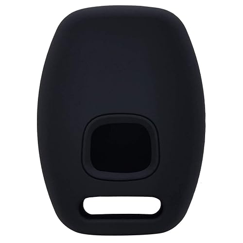 2-Pack Key Fob Case Cover For Honda Accord, Civic, CR-V, Pilot - Black & Blue 3 thumbnail image