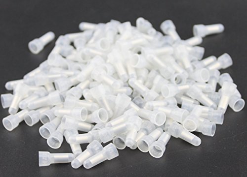 Rextin 1000pcs Transparent CE1 Protective Closed End Wire Crimp Connector Cap (1000PCS)