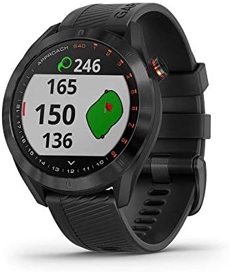 Garmin Approach S40, Stylish GPS Golf Smartwatch, Lightweight with Touchscreen Display, Black (Renewed) Garmin Approach S40, Stylish GPS Golf Smartwatch, Lightweight with Touchscreen Display, Black (Renewed)