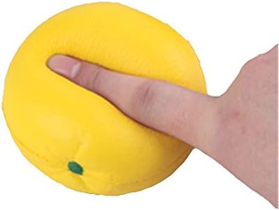 Eworld - Squishy Orange Toy - 2 Pcs Jumbo Slow Rising Kawaii Lifelike Colossal Soft Cute Hand Pillow Furit Scented Hand Wrist Stress Toy