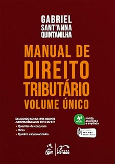 Livro Manual de Direito Tributário - Volume Único