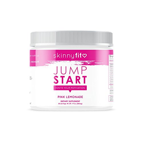 SkinnyFit Jump Start Pre-Workout Powder (Pink Lemonade) For Women