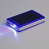 50000mAh Portable Solar Charger Dual USB External Battery Power Bank For Phone