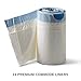 Ultra-Absorbent Disposable Commode Liners (20 Fl Oz Absorbency) | Extra Thick Leak-Proof Bags for Bedroom and Bathroom Toilets, Commodes and Buckets – Elderly, Sick, Nurses & Caregivers – 24 Pack