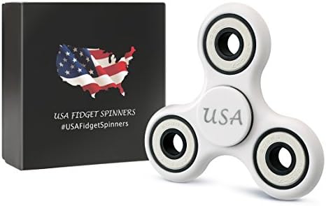 Fidget Toy | Fidget Spinner Toys | Stress Toys | Toys for ADHD | Fidgets for ADHD | Adults, kids, Unisex | White Series New 2017
