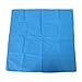 HDE 100% Cotton Solid Color Bandana Handkerchief Head Wrap - Electric Blue